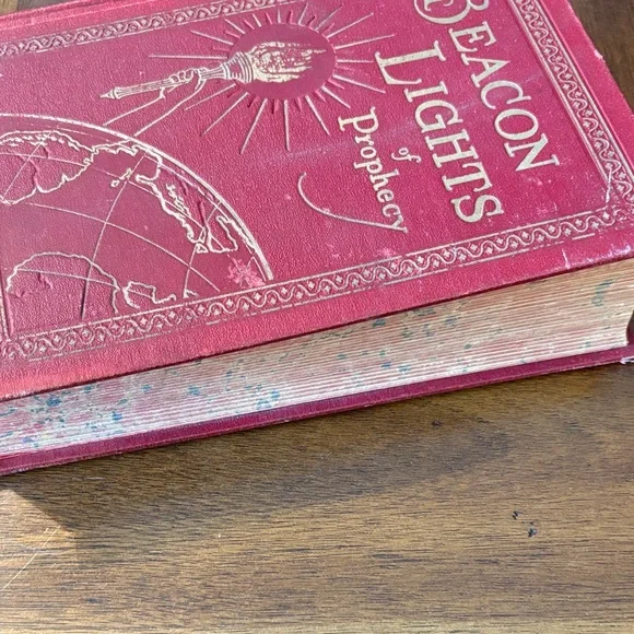 Beacon Lights of Prophecy Decorative Red Hardcover Book - Picture 4 of 16